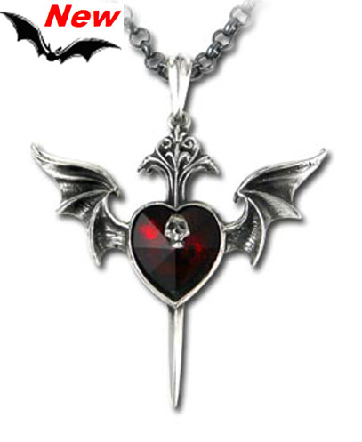 Death Of A Vampire Pendant, by Alchemy Gothic